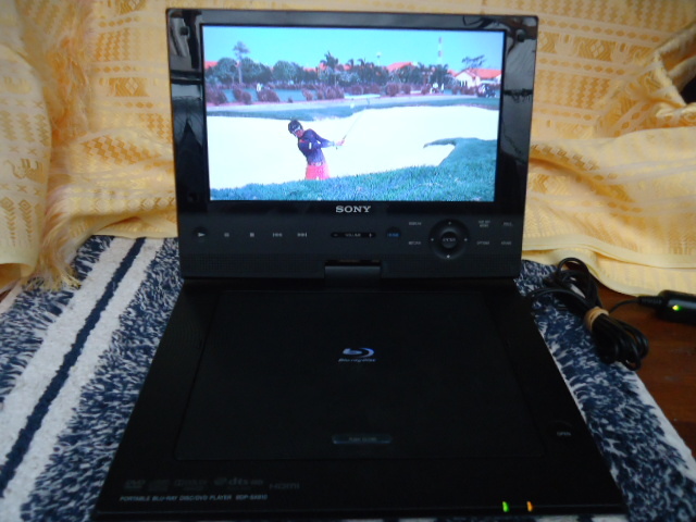 SONY BDP-SX910 9インチ　ポータブルブルーレイプレイヤー　完動美品　BD-ROM BD-R DVD-ROM DVD-R OK_画像1