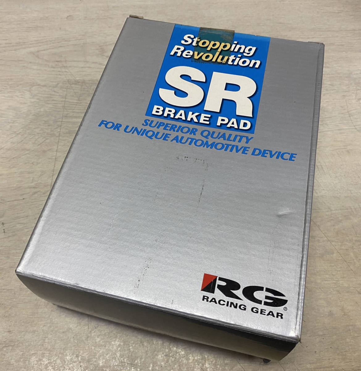 新品 RG レーシングギア ブレーキパッド SRブレーキパッド SR255M アコード CD系～ (93.9~) リア用 在庫処分 即納_画像1