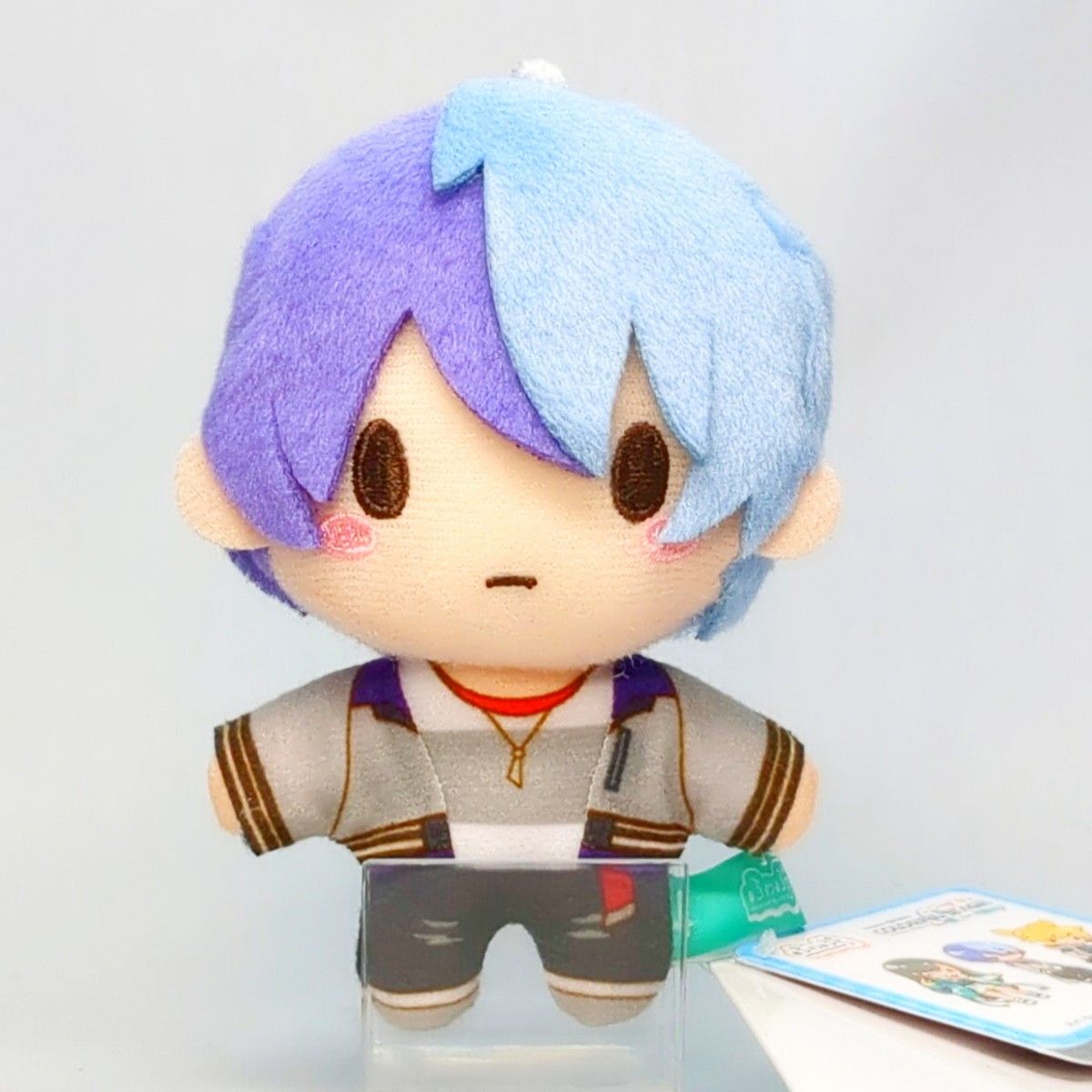 ② プロセカ プロジェクトセカイ ふわぷちマスコット 青柳冬弥 ② プロセカ プロジェクトセカイ ふわぷちマスコット 青柳冬弥