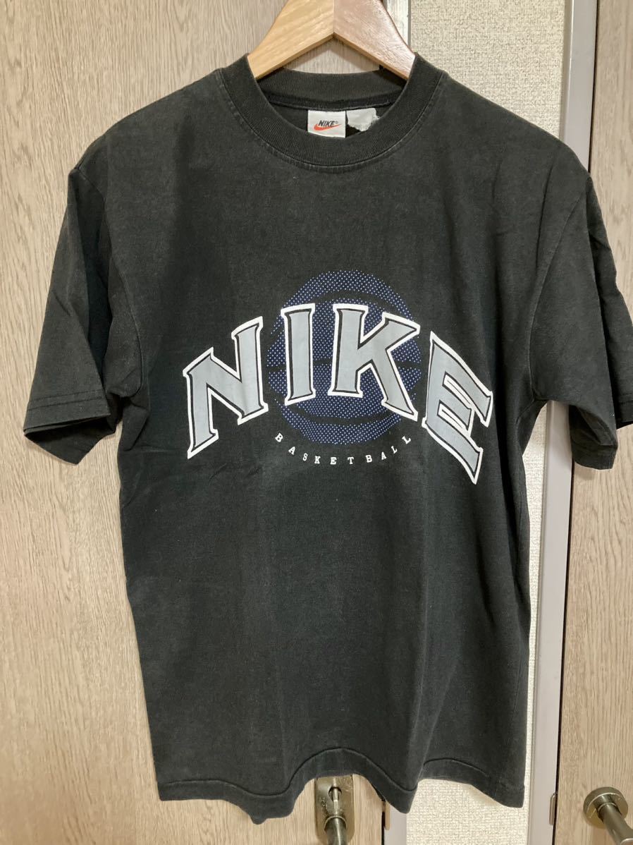 【NIKE】Tシャツ Lサイズ相当 シルバータグ basketball ナイキ vintage 古着 ストリート_画像1