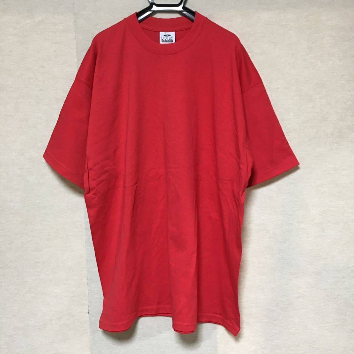 新品未使用 PROCLUB プロクラブ ヘビーウェイト 半袖Tシャツ レッド 赤 2XL_画像1