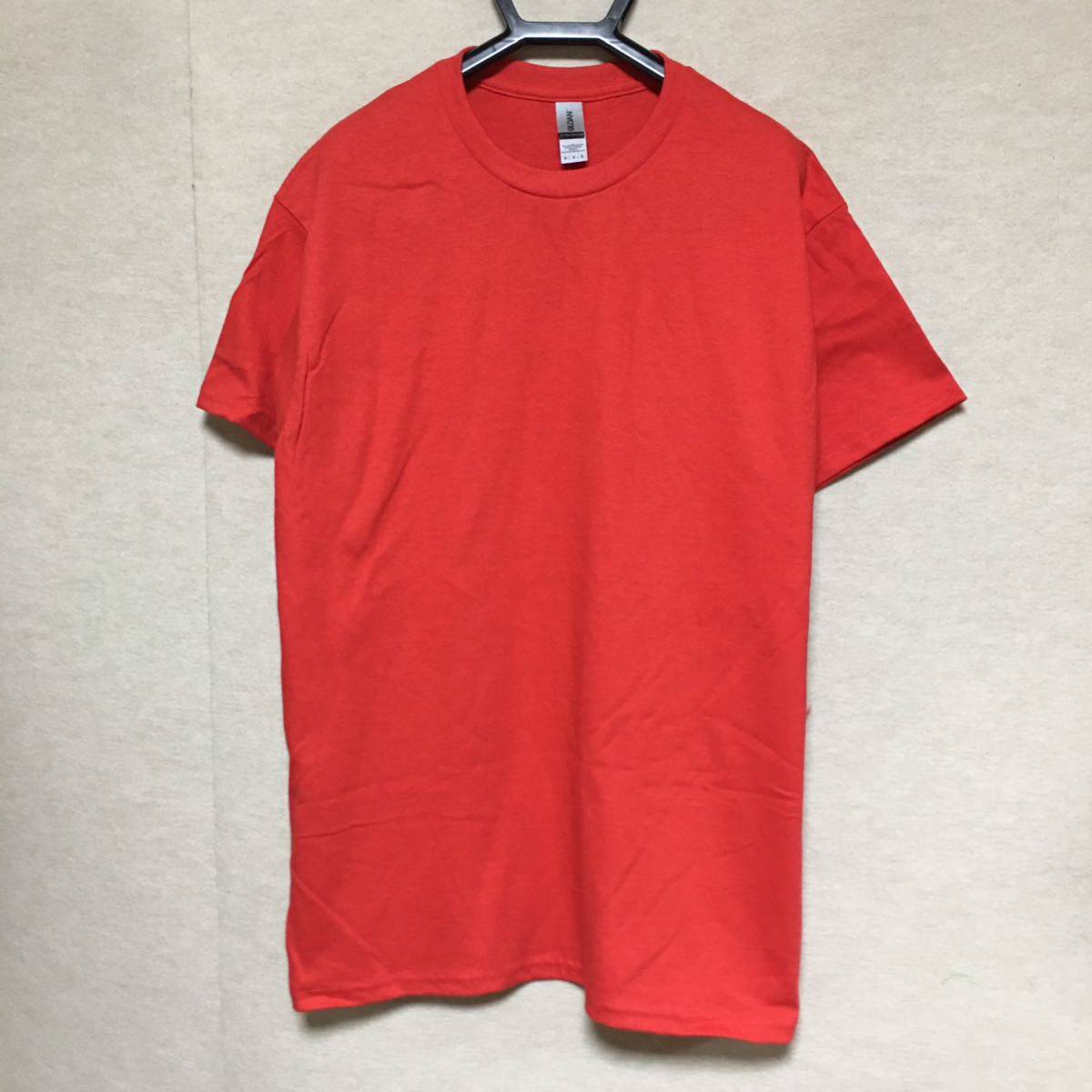 新品未使用 GILDAN ギルダン 半袖Tシャツ レッド 赤 M_画像1