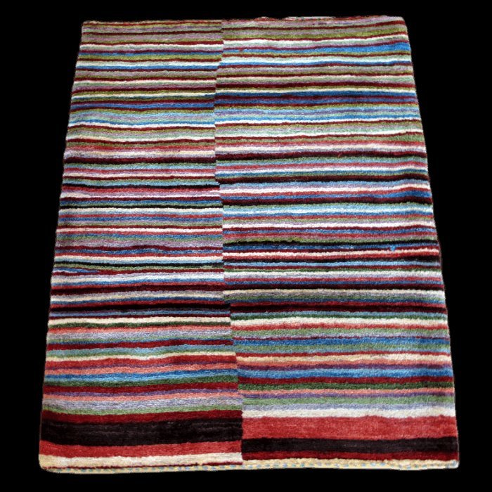 公式の イラン製 ギャッベ ラグマット 絨毯 ラグ じゅたん
