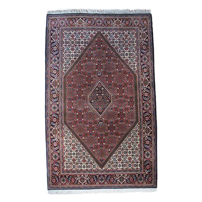 トライバルラグ／イラン・ザンジャン／1990年代／230×143cm ペルシャ絨毯 手織り ウール ヴィンテージラグ (FL-22002)
