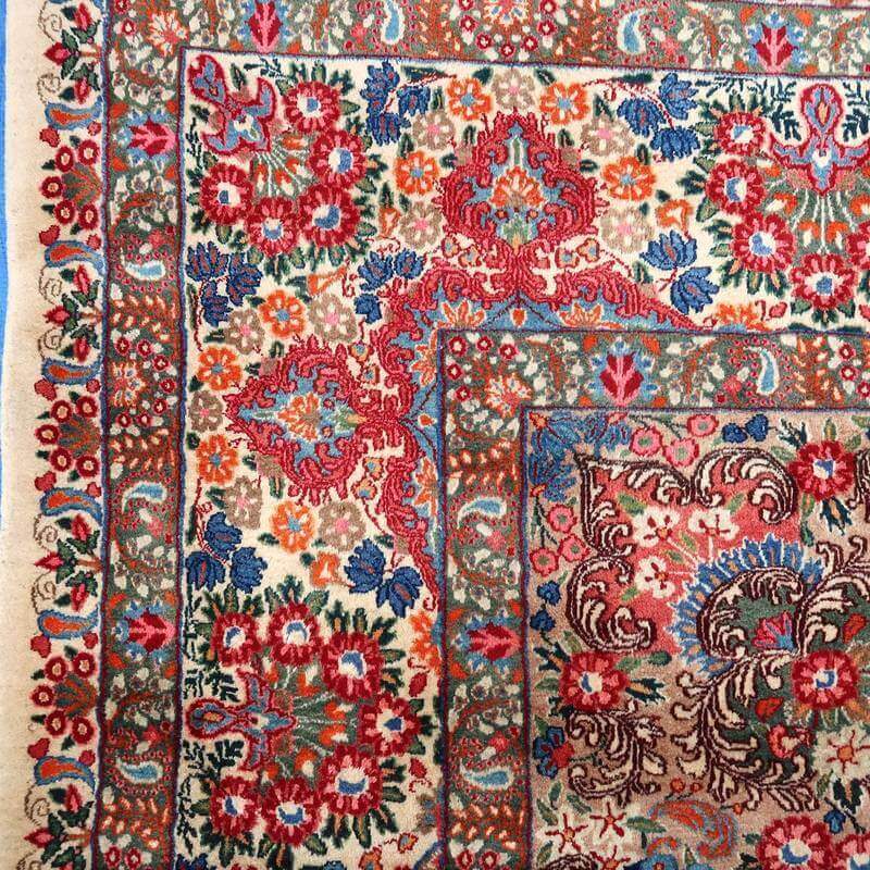 アンティーク・ペルシャ絨毯／ムード 1900年代／394×297cm 手織り