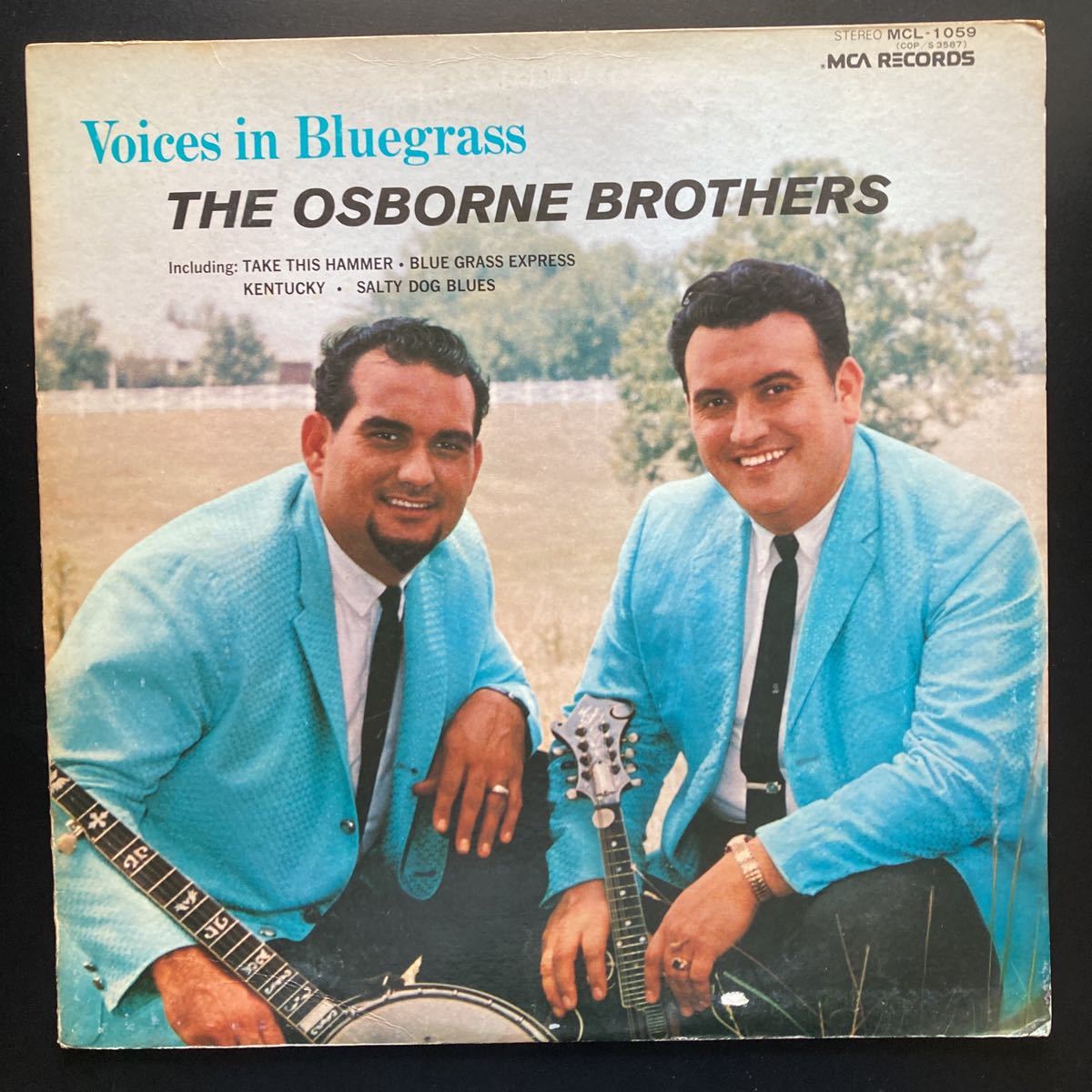 LP THE OSBORNE BROTHERS / VOICES IN BLUEGRASS [ПРОМО-ИЗДАНИЕ]