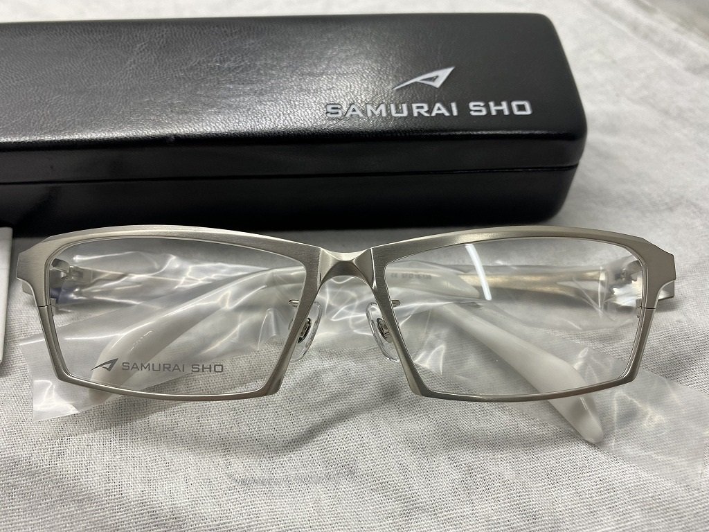 □展示品【SAMURAI SHO サムライ翔 アイウェア 眼鏡 メガネ 57□15-138