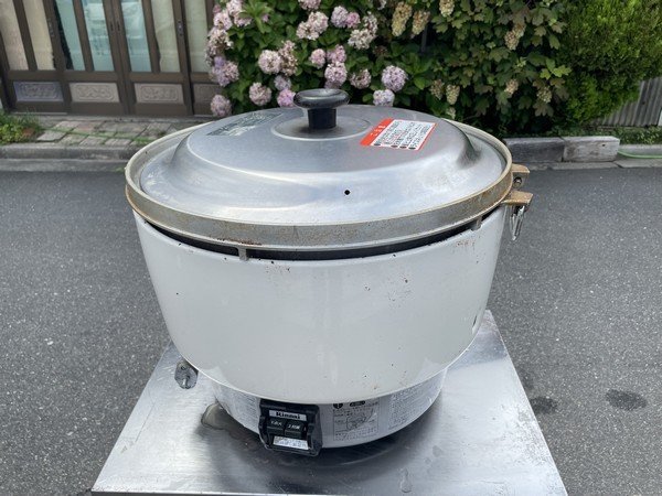 人気No.1】 LPガス仕様 RR-50S1 卓上型 ガス炊飯器 業務用 Rinnai