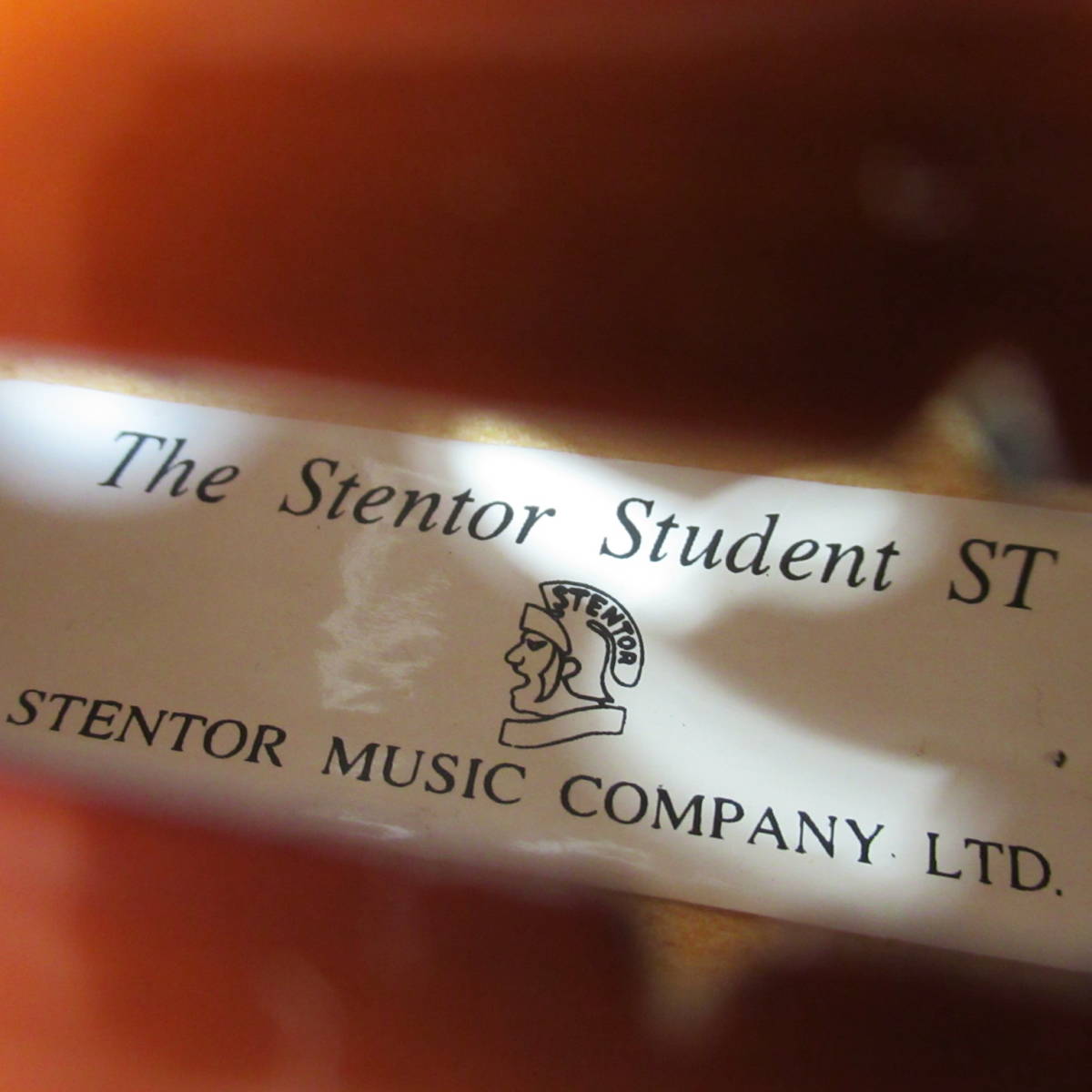 0712B The Stentor Student ST ステンター バイオリン 4/4 STENTOR MUSIC COMPANY 弓 ケース付_画像6