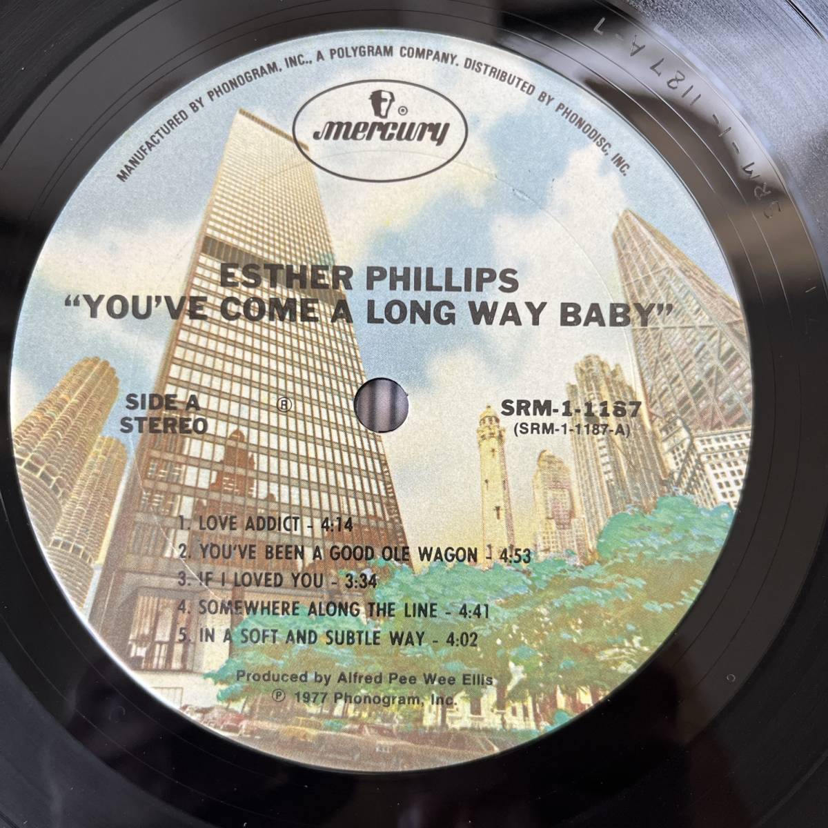 US盤 LP Esther Phillips You've Come A Long Way, Baby SRM-1-1187の画像3