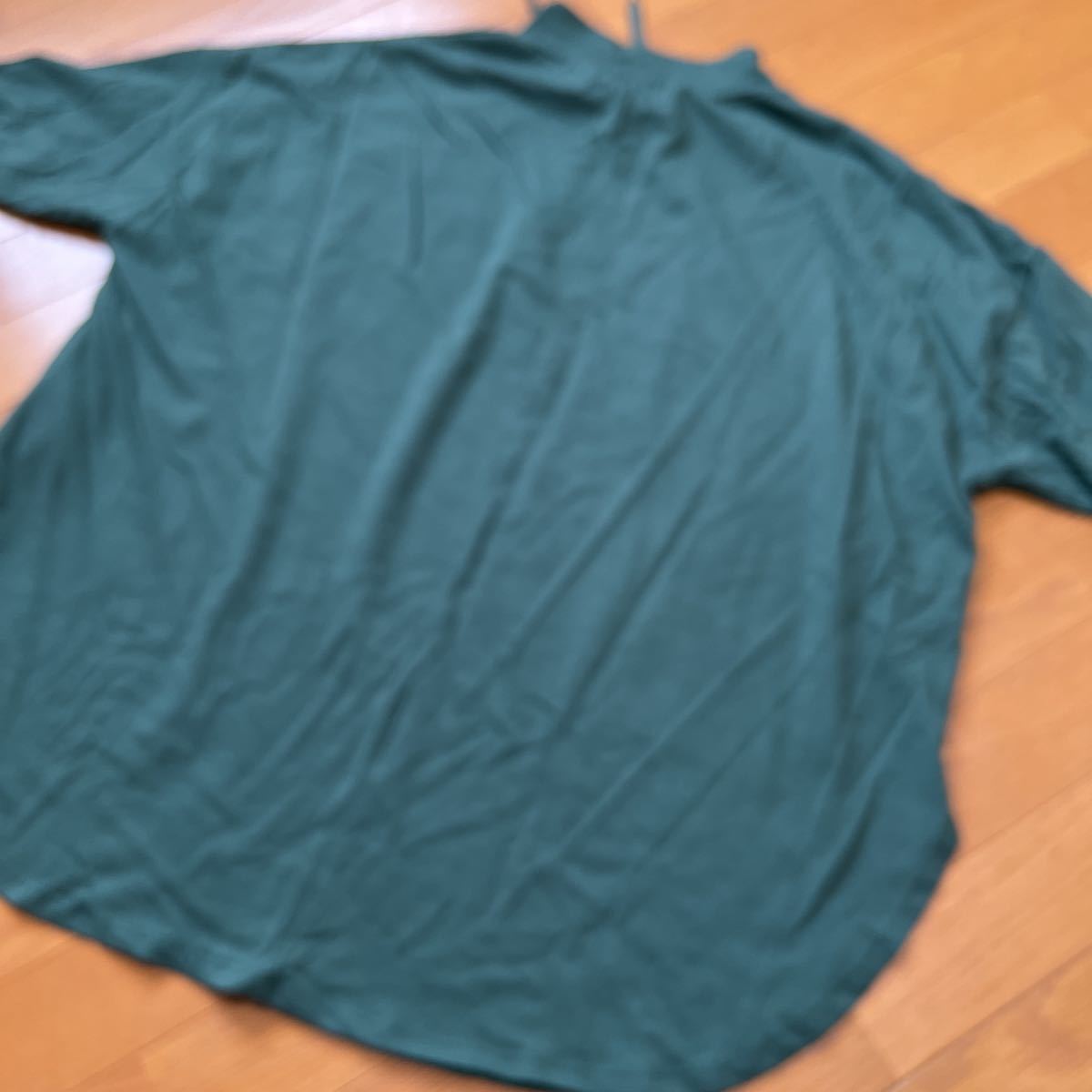 [ new goods prompt decision ] Logos Dayz poncho manner short sleeves T-shirt L size green Logos days