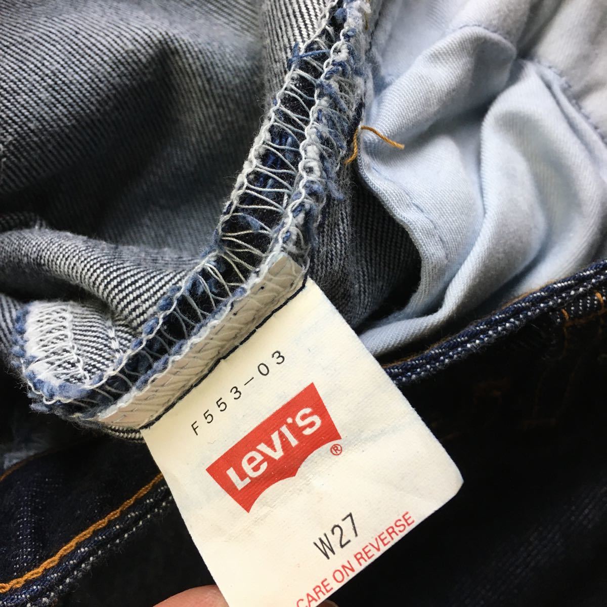 Levi's リーバイス デニムパンツ サイズ27 ジーンズ (管理番号2306IZ73400)_画像4