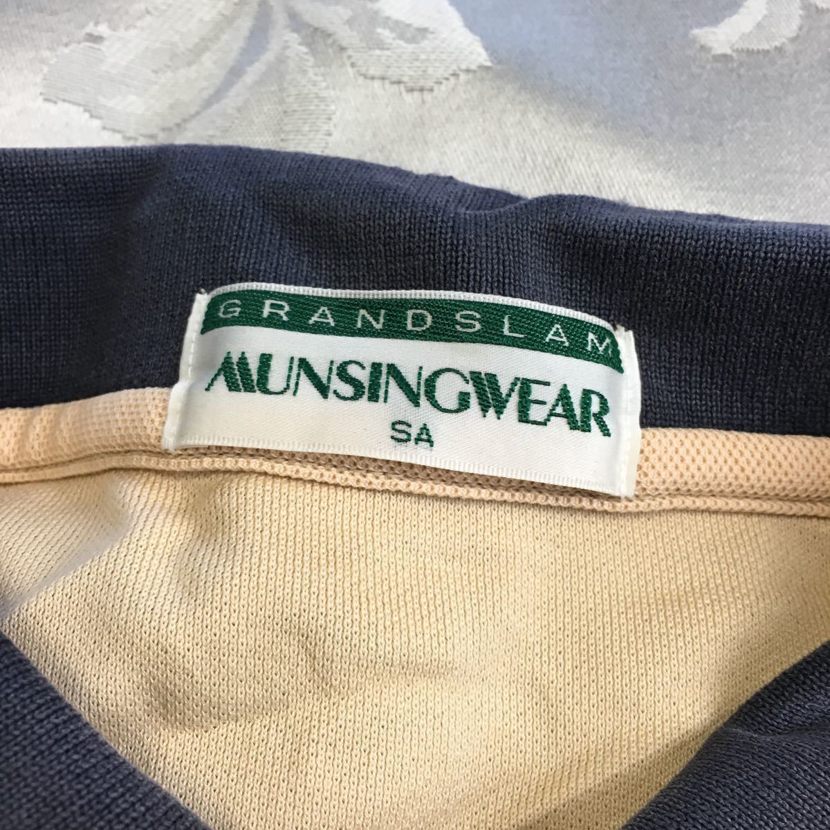 MUNSINGWEAR マンシングウエア ポロシャツ サイズSA 半袖 トップス (管理番号2307IZ75400)_画像2