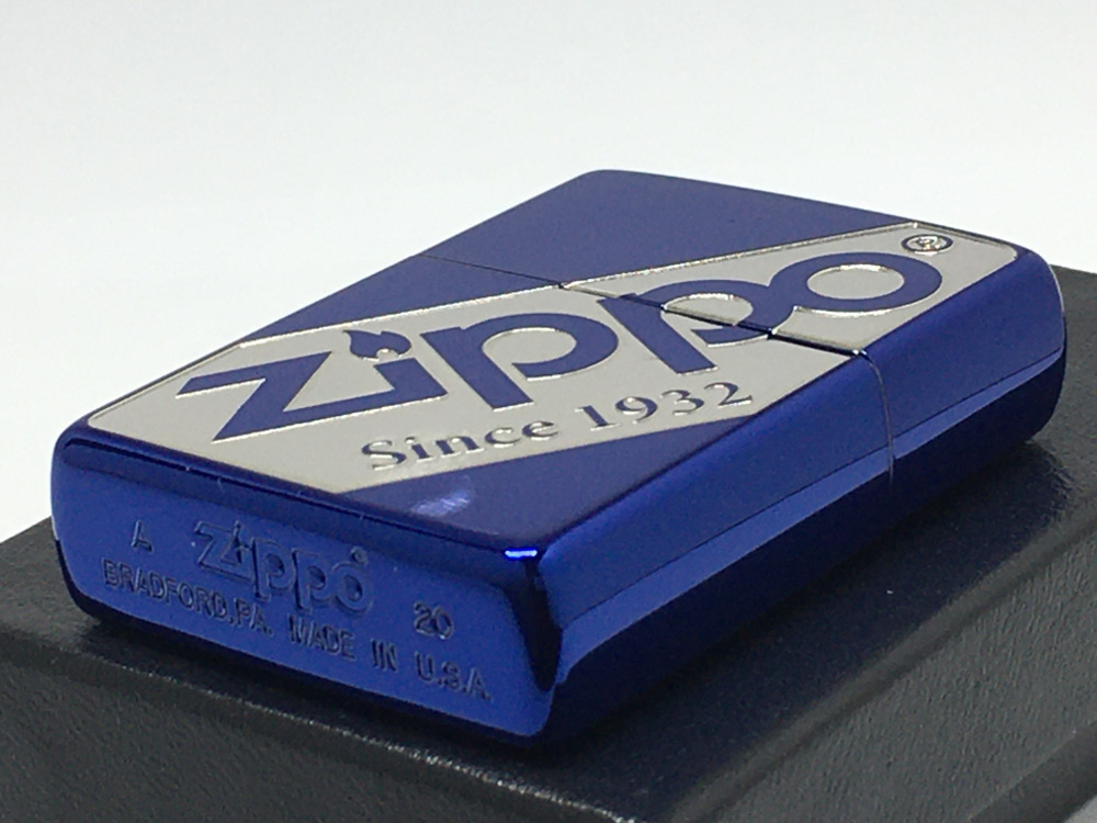 送料無料 ZIPPO[ジッポー]ロゴデザイン ZIPPOロゴ/ブルー 2BLS-LZLOGO_画像3