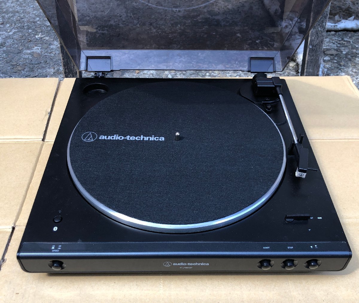 TD0166 audiotechnica オーディオテクニカ AT-LP60XBT レコード