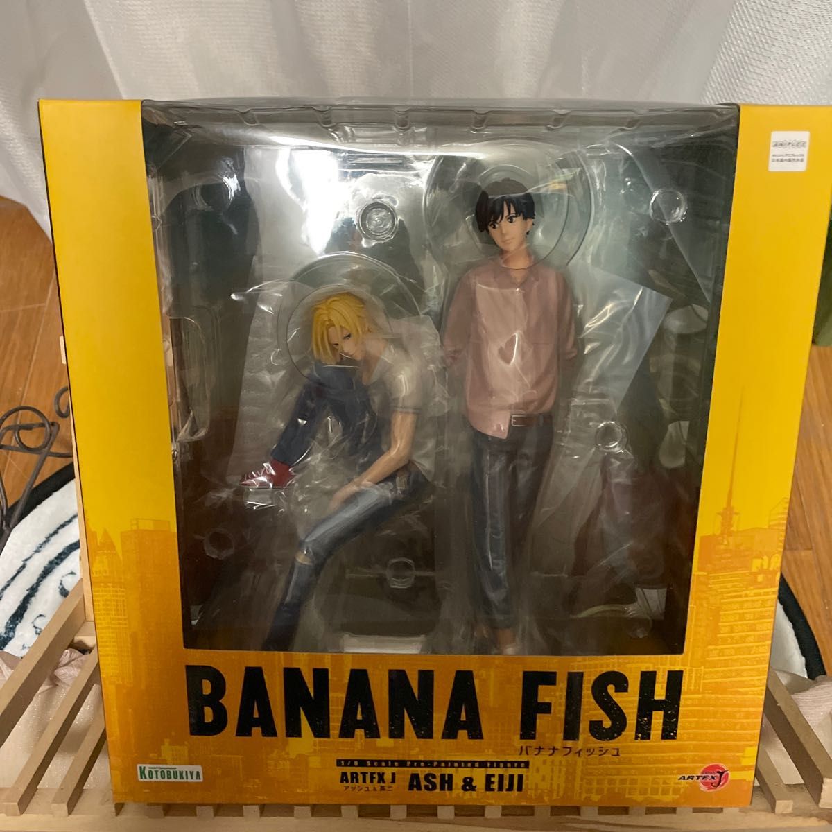 ARTFX J  BANANA FISH アッシュ＆英二  フィギュア　特典付