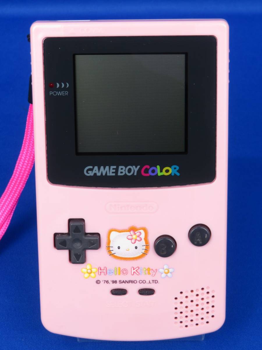 外K6404 GB 限定版 ハロー キティ ゲームボーイ カラー 本体