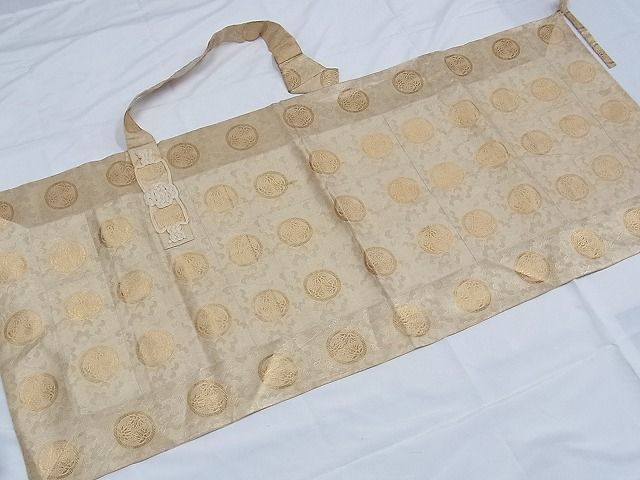 平和屋-こころ店□五条袈裟 徳川葵 金襴 大西法衣悌具店 法衣 寺院