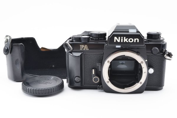 激安通販新作 ☆超美品 動作確認済☆ NIKON ニコン FA ブラック