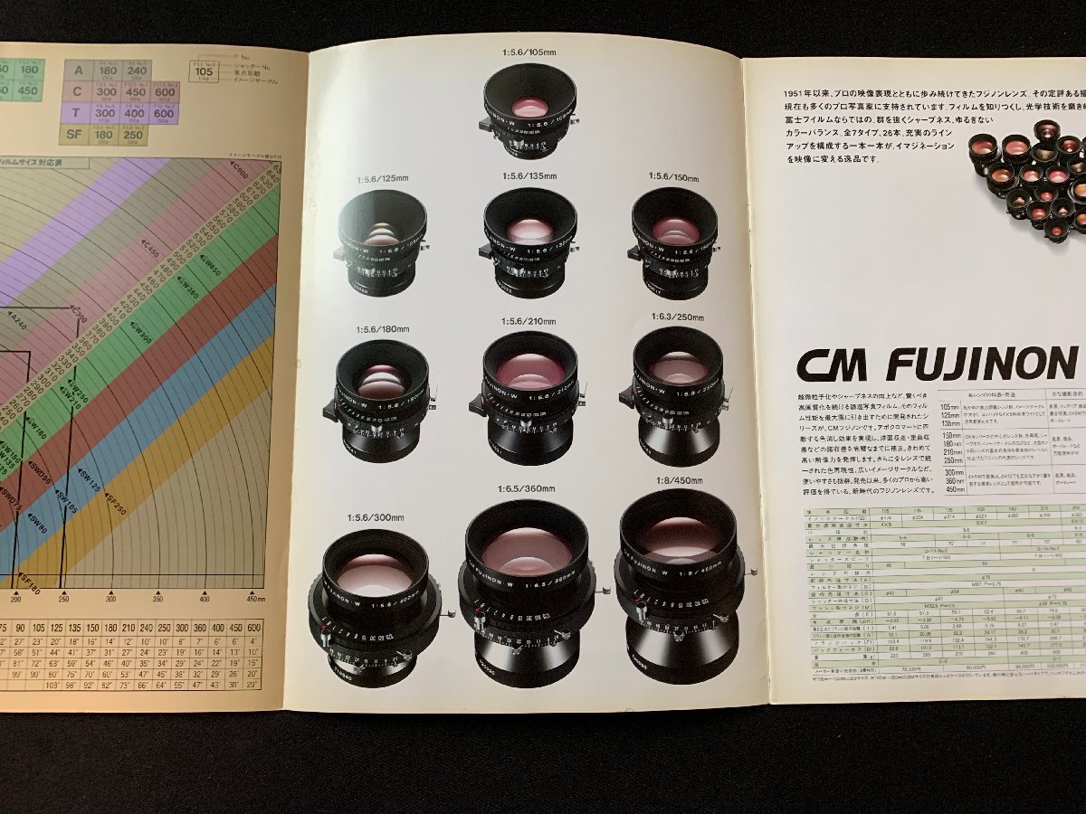 V catalog Fuji Film FUJINON lens 2000.11