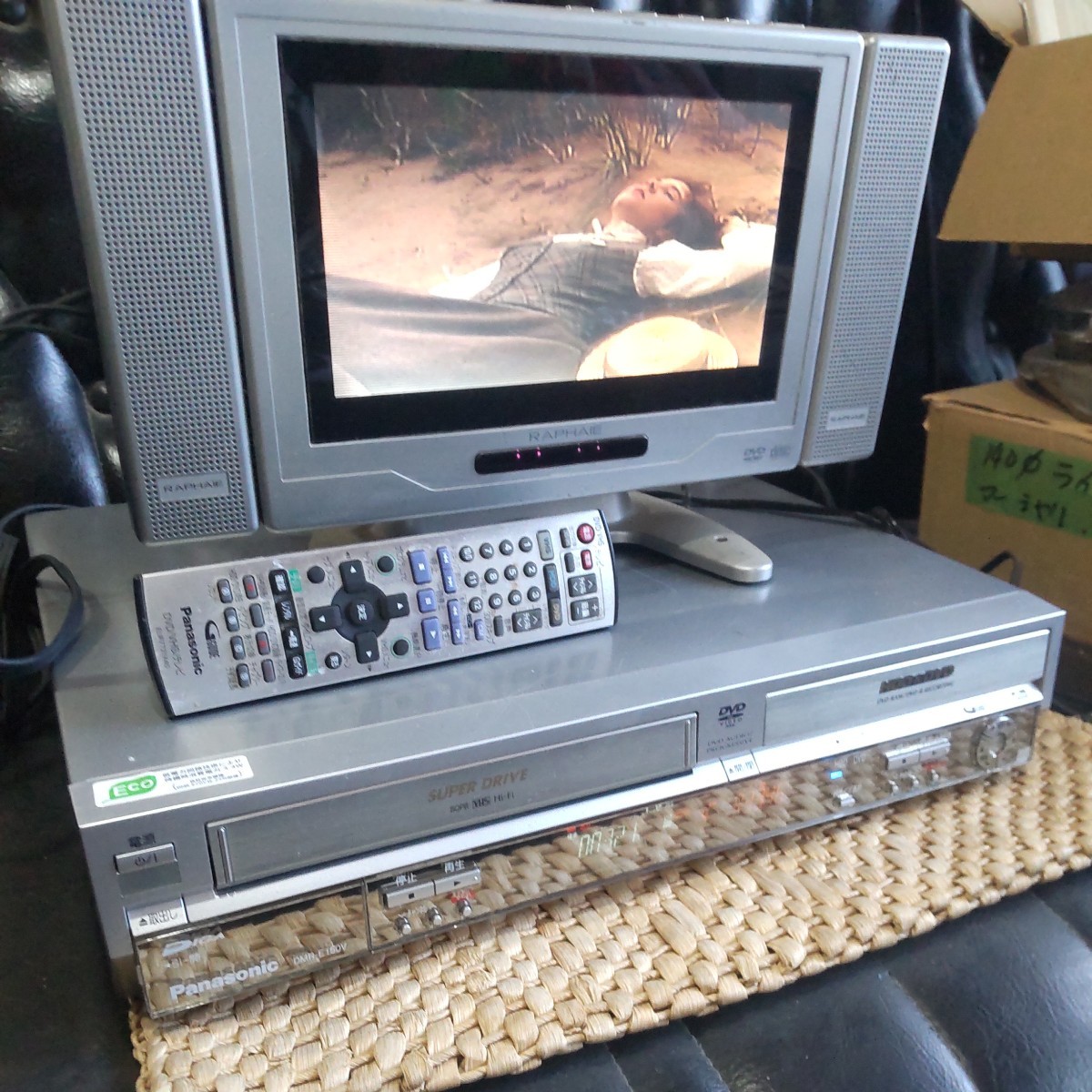 選ぶなら パナソニック Panasonic VHS リモコン付き VHSビデオデッキ