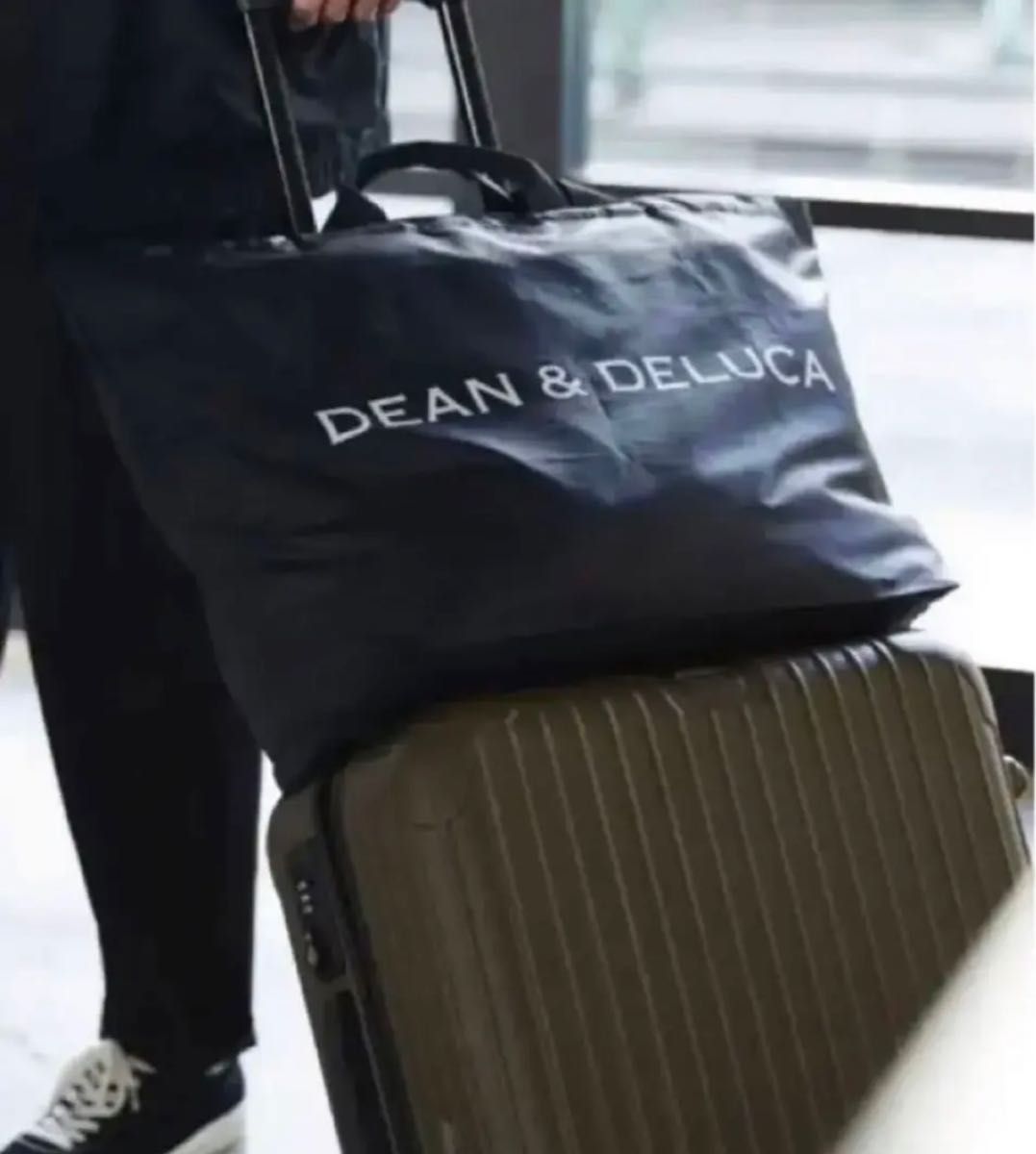 DEAN & DELUCA パッカブルトートバッグ エコバッグ黒