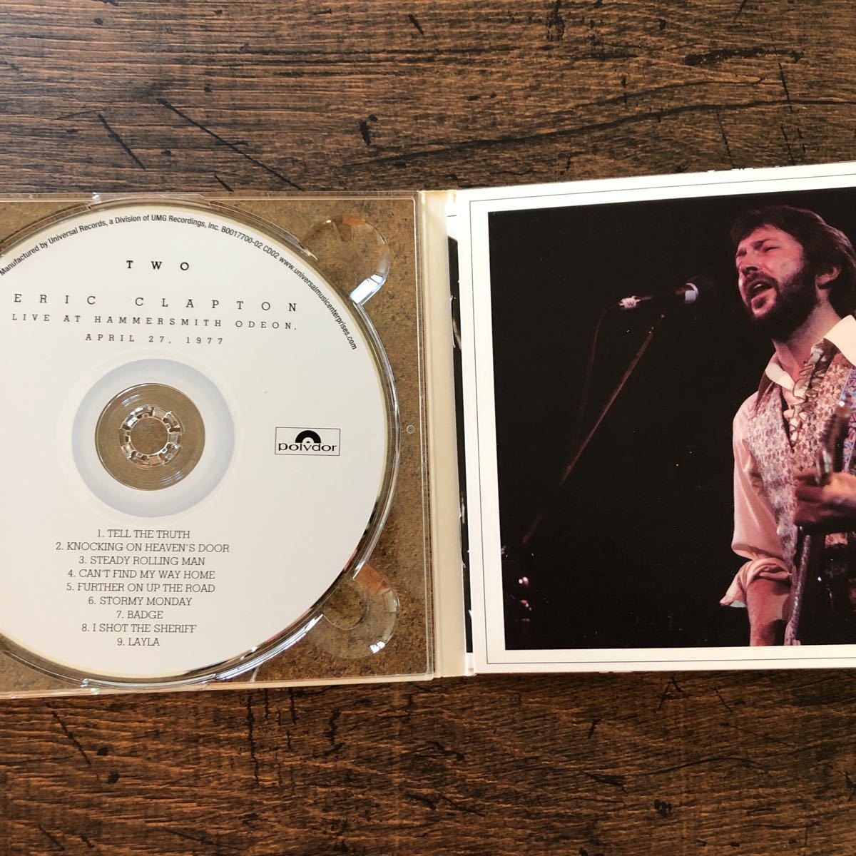 最終セール★送料無料/エリック・クラプトン/スロウハンド/Eric Clapton/Slowhand/35th Anniversary Deluxe Edition/2CD/美品/w/77年ライヴの画像4