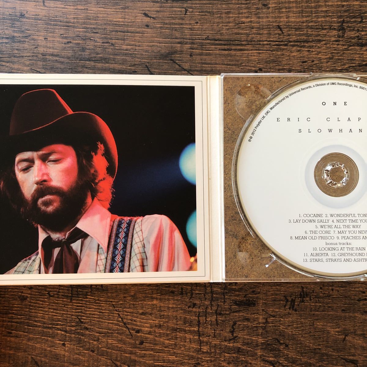最終セール★送料無料/エリック・クラプトン/スロウハンド/Eric Clapton/Slowhand/35th Anniversary Deluxe Edition/2CD/美品/w/77年ライヴの画像3