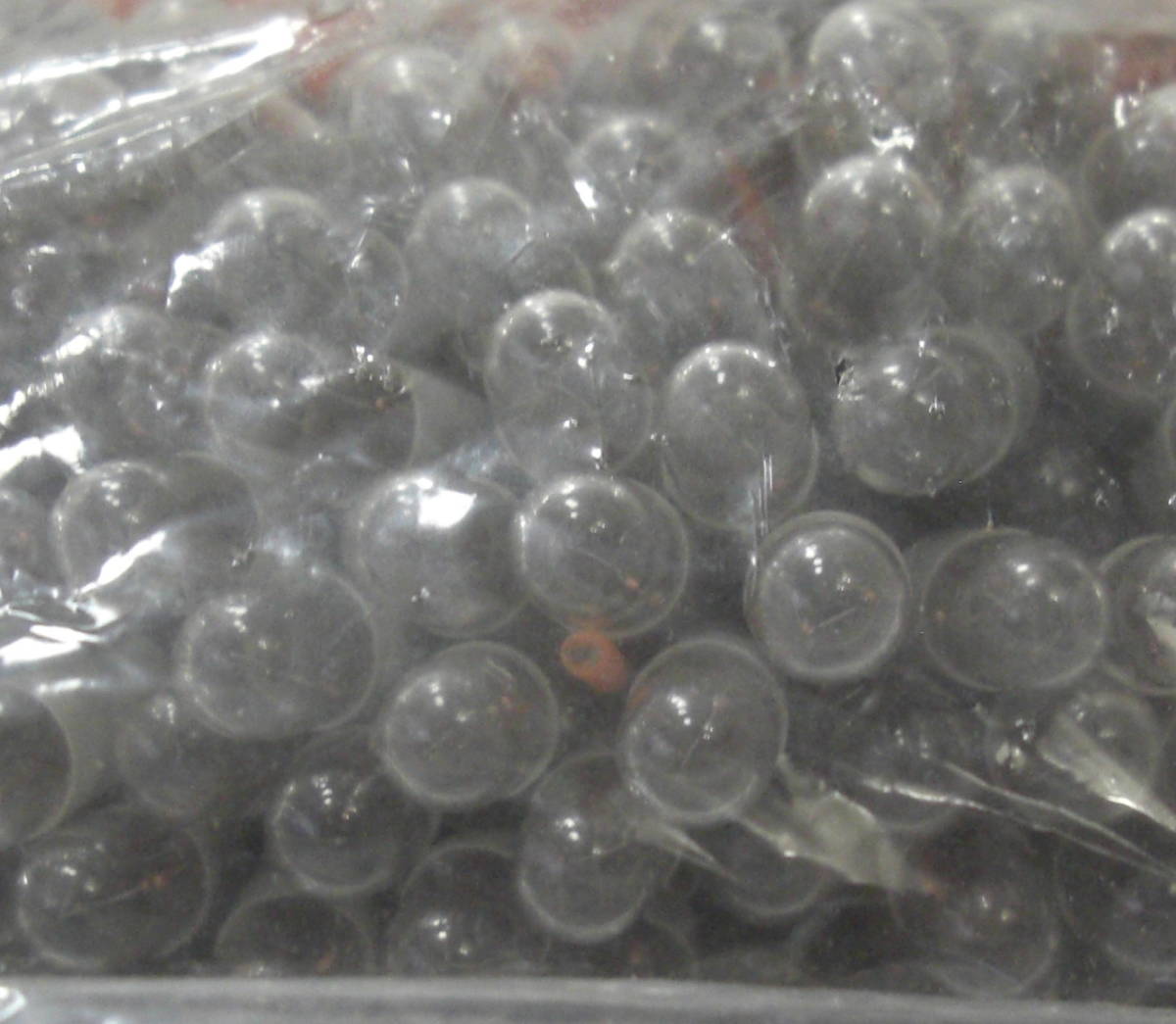 パール電球製作所/PL-1480-1ガラス豆球リードタイプ1000個1袋ビンテージ未使用050708_画像3