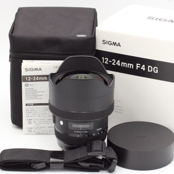 新品登場 HSM DG F4 12-24mm Art 【極上品】Sigma Sigma用 #1948