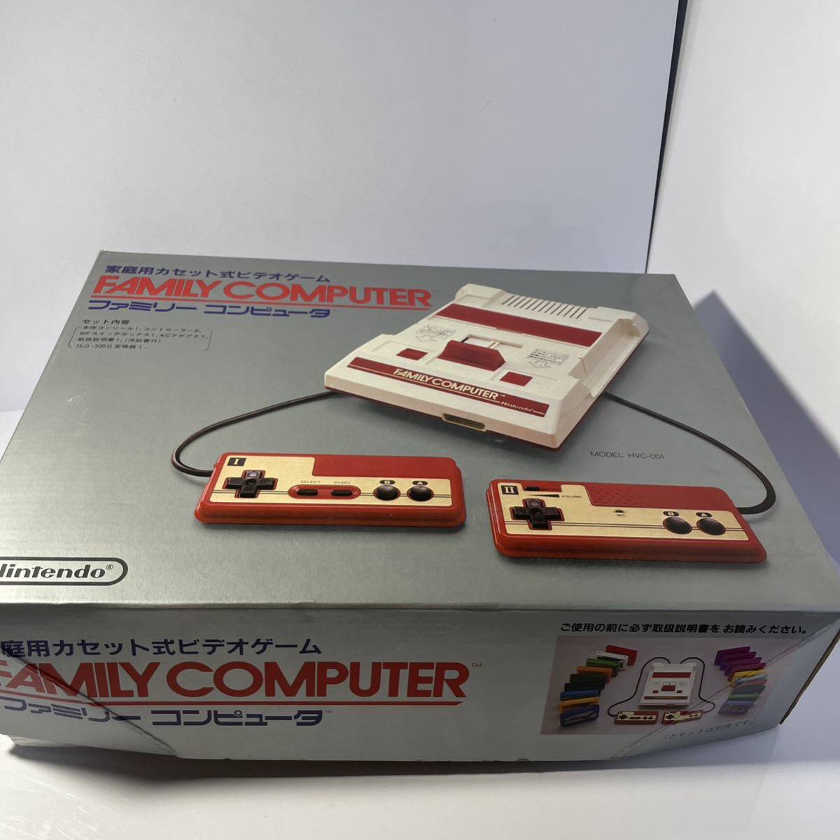 未使用?ファミリーコンピュータ ファミコン本体 Nintendo 任天堂 HVC