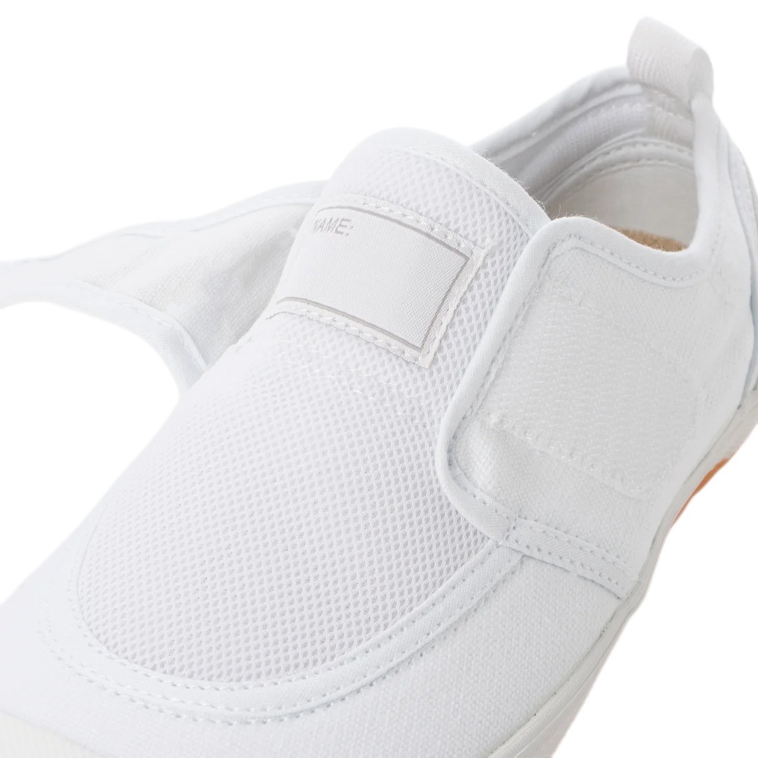 27.5cm white indoor shoes education physical training pavilion indoor shoes touch fasteners name .... kindergarten child care . elementary school man 23998-wht-275