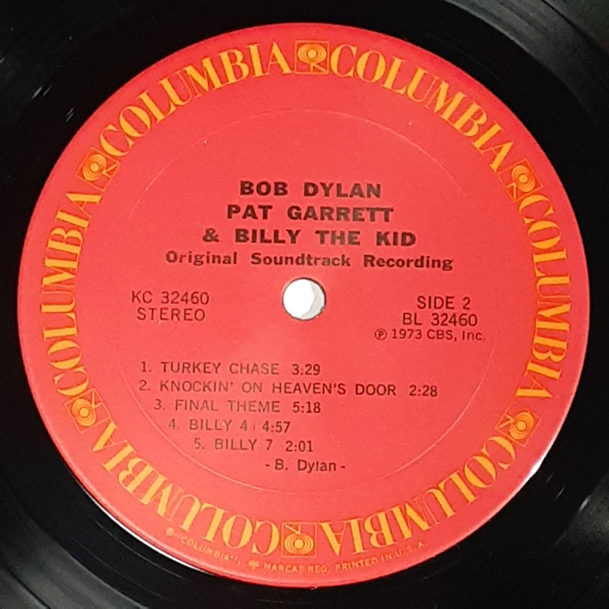 ビリー・ザ・キッド/21才の生涯(1973) Pat Garrett & Billy The Kid／ボブ・ディラン Bob Dylan／クリス・クリストファーソン／米ＬＰ_画像4