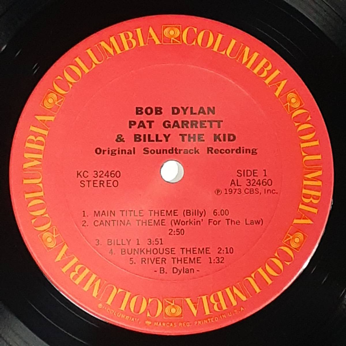 ビリー・ザ・キッド/21才の生涯(1973) Pat Garrett & Billy The Kid／ボブ・ディラン Bob Dylan／クリス・クリストファーソン／米ＬＰ_画像3