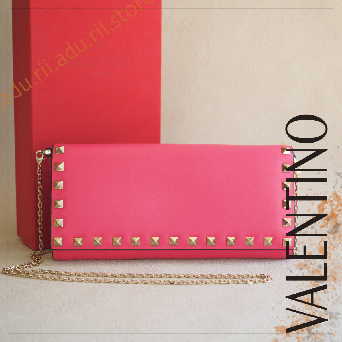 贈る結婚祝い VALENTINO ヴァレンティノ 未使用極美品☆ ロック