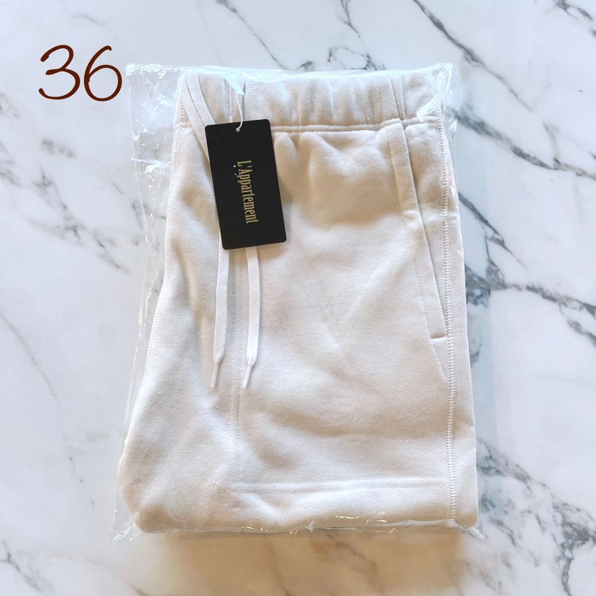 未開封 L'Appartement Sarrouel Sweat Pants アパルトモン 未開封 L'Appartement Sarrouel Sweat Pants アパルトモン