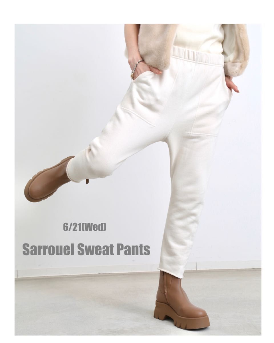 未開封 L'Appartement Sarrouel Sweat Pants アパルトモン 未開封 L'Appartement Sarrouel Sweat Pants アパルトモン