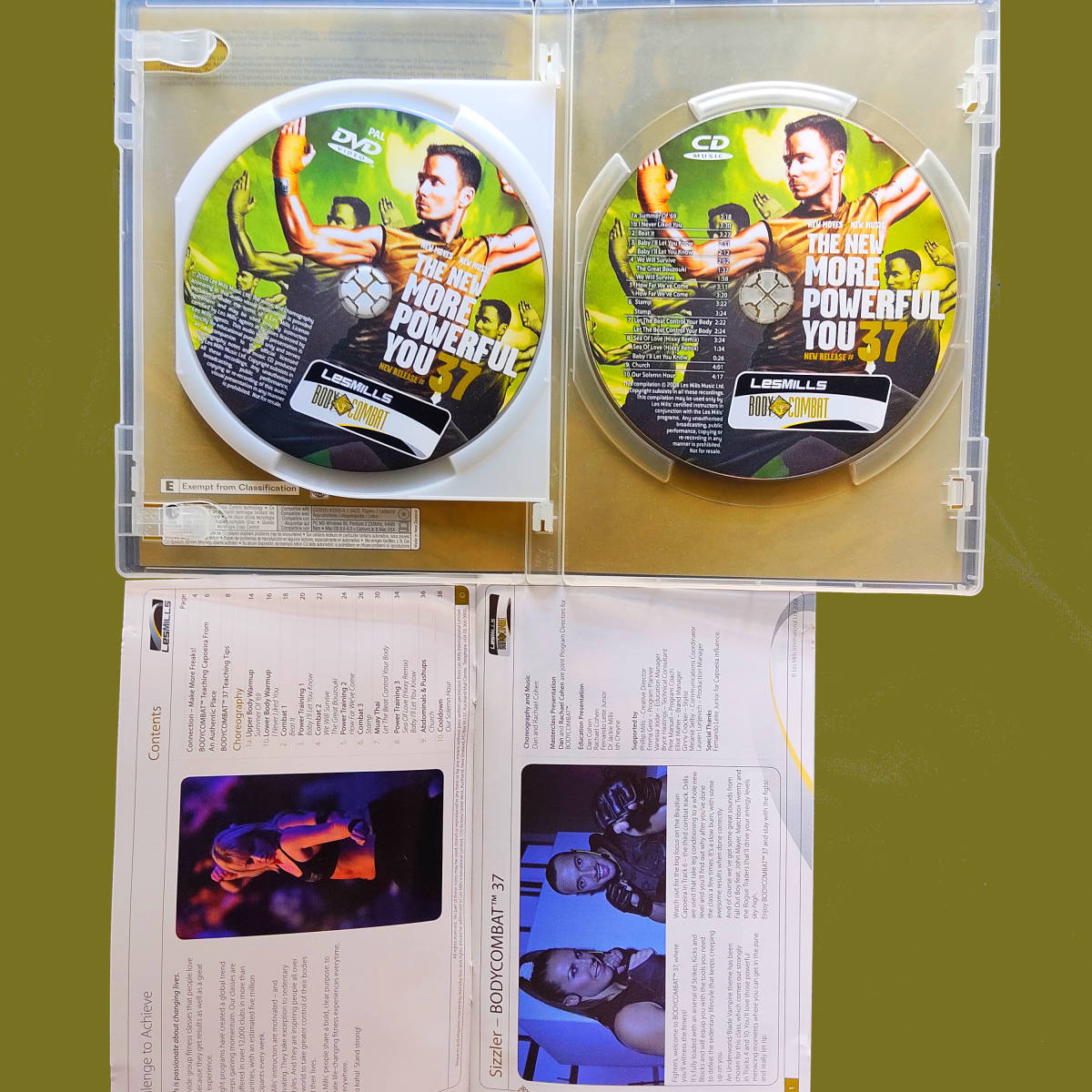 ボディコンバット 37 CD DVD LESMILLS BODYCOMBAT レスミルズ LESMILLS 