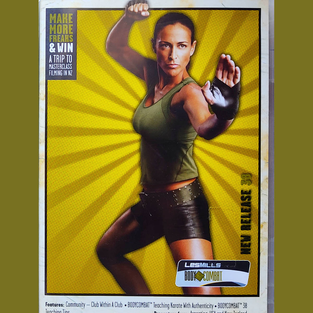 ボディコンバット 38 CD DVD LESMILLS BODYCOMBAT レスミルズ LESMILLS