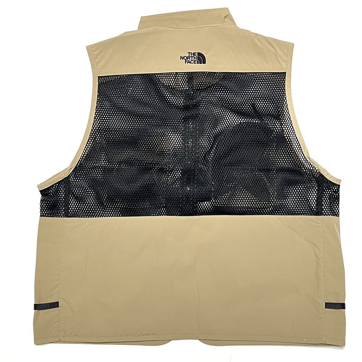 M 新品 海外限定 ノースフェイス ユーティリティメッシュベスト Utility Mesh Vest キャンプ アウトドア ケルプタン ギア CAMP_画像2