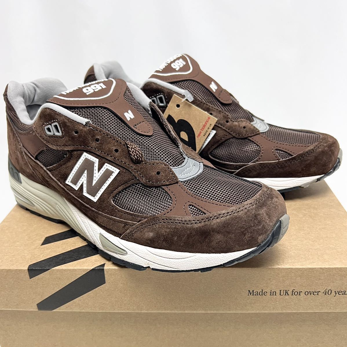 最新作売れ筋が満載 ブラウン NEWBALANCE イギリス製 991