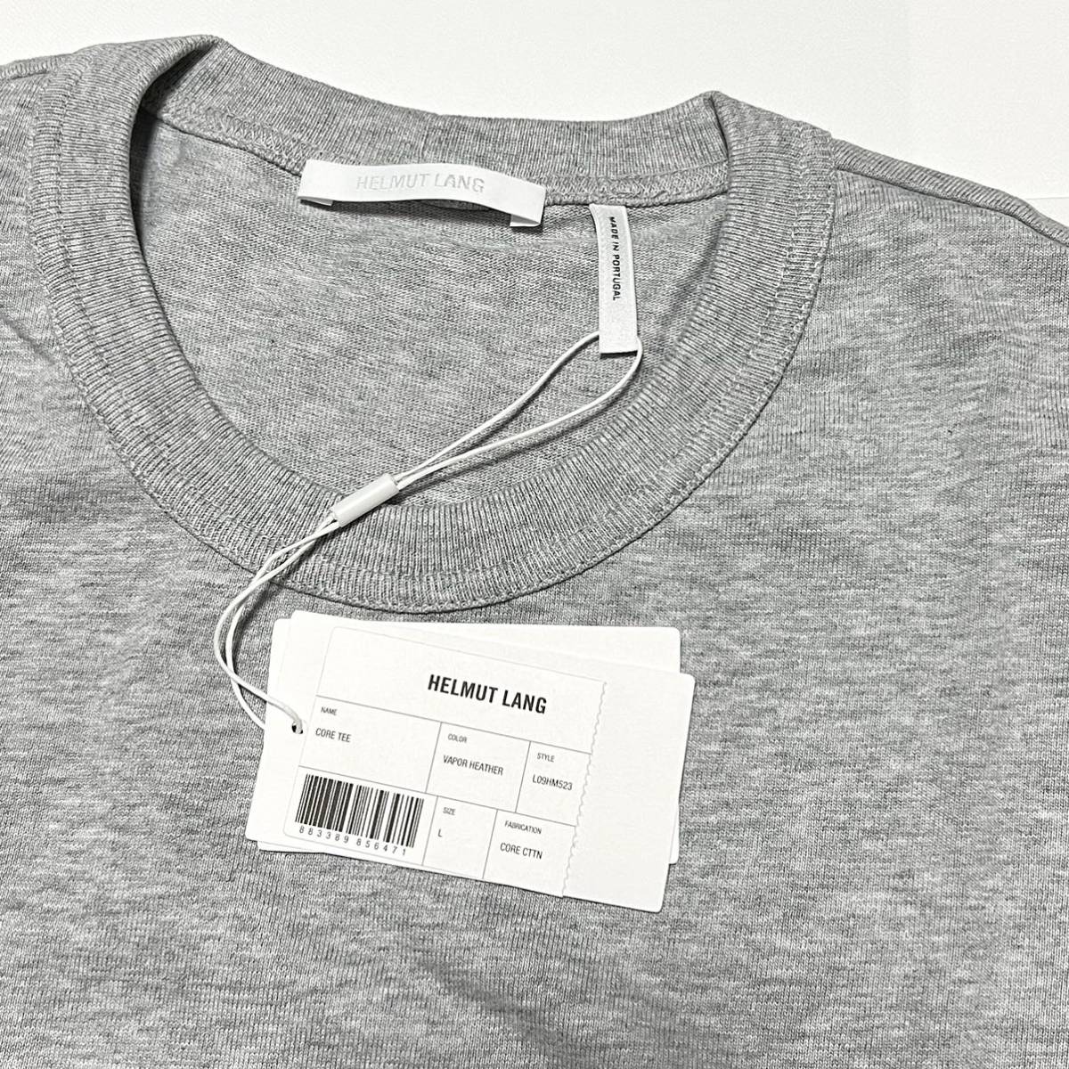 HELMUT LANG グレー アームカバー L 新品 ヘルムートラング HelmutLANG オーバーサイズ フロント