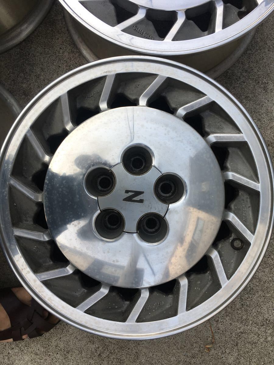 Fairlady Z Z 31北美規格300 z Turbo Genuine Wheel 4件 原文:フェアレディZ Z31 北米仕様300zxターボ純正ホイール4本