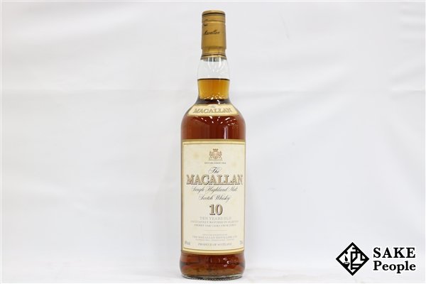 ◇注目! ザ・マッカラン 10年 シェリーオークカスク 旧ボトル 700ml 40
