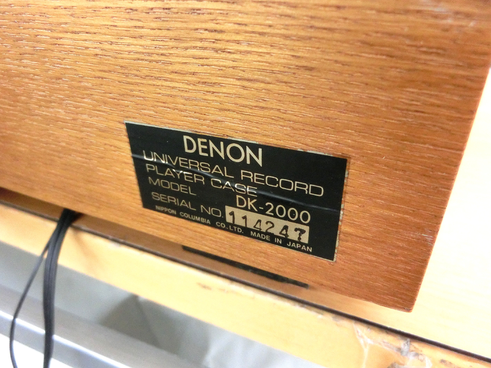 ジャンク品 ターンテーブル DENON DP-5000F デノン DA-305 SAEC WE-308 DK-2000 中古 レトロ 札幌市西区 西野店_画像10