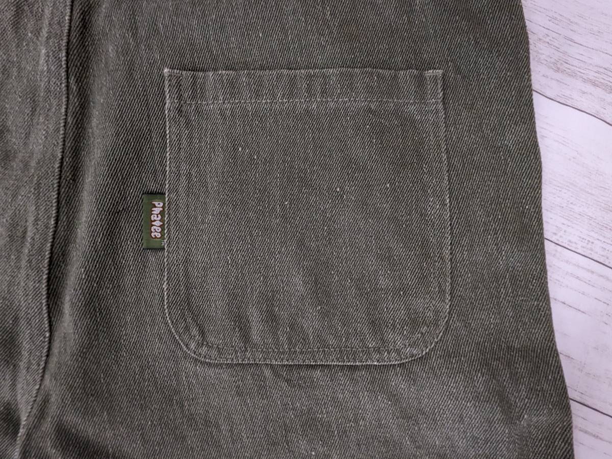 日本限定 Phatee wear/ファッティウェアー/ヘンプ混オーバーオール