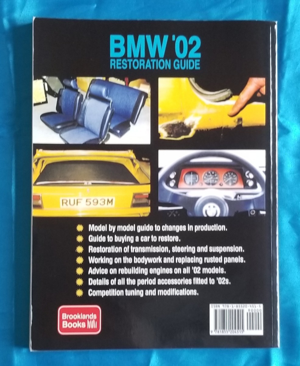 洋書 BMW 02 RESTORATION GUIDE By Mike Macartney 1998年_画像2