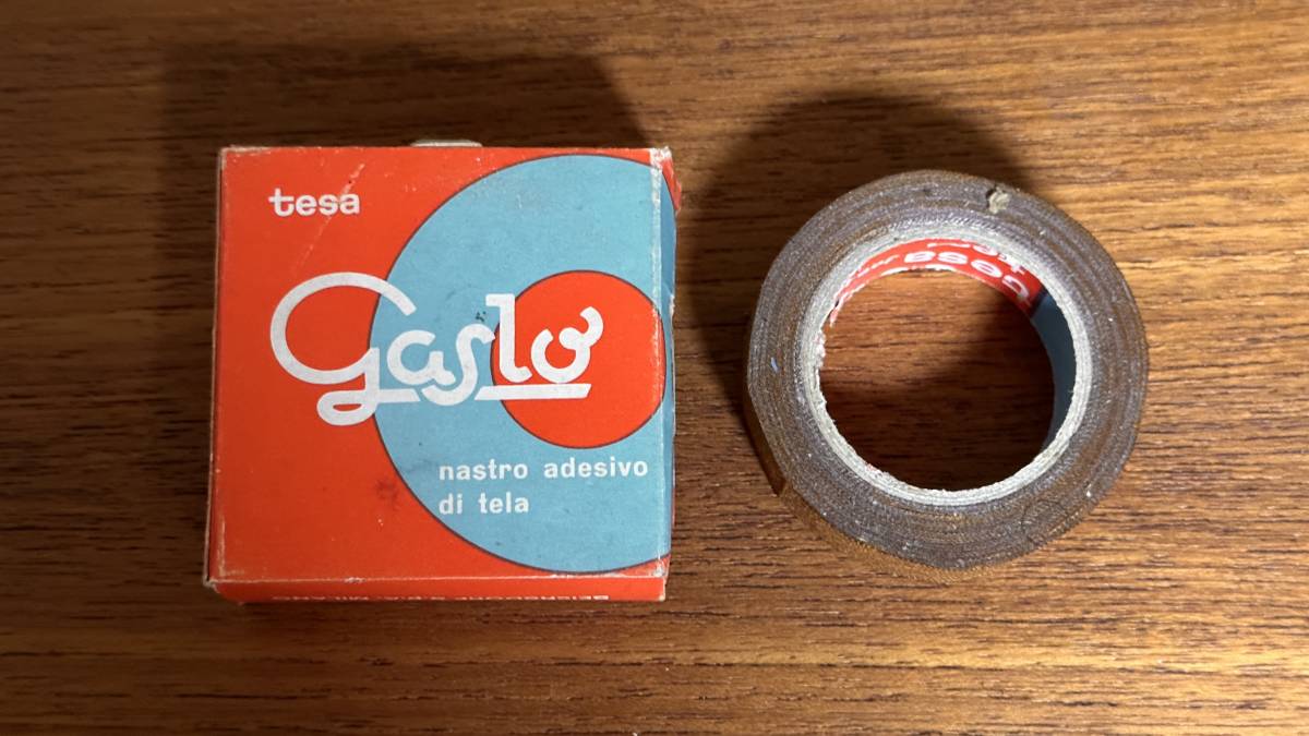 バーテープ TESA GASLO ブラウン 30S - 70S (pre campagnolo バーテープ TESA GASLO ブラウン 30S - 70S (pre campagnolo