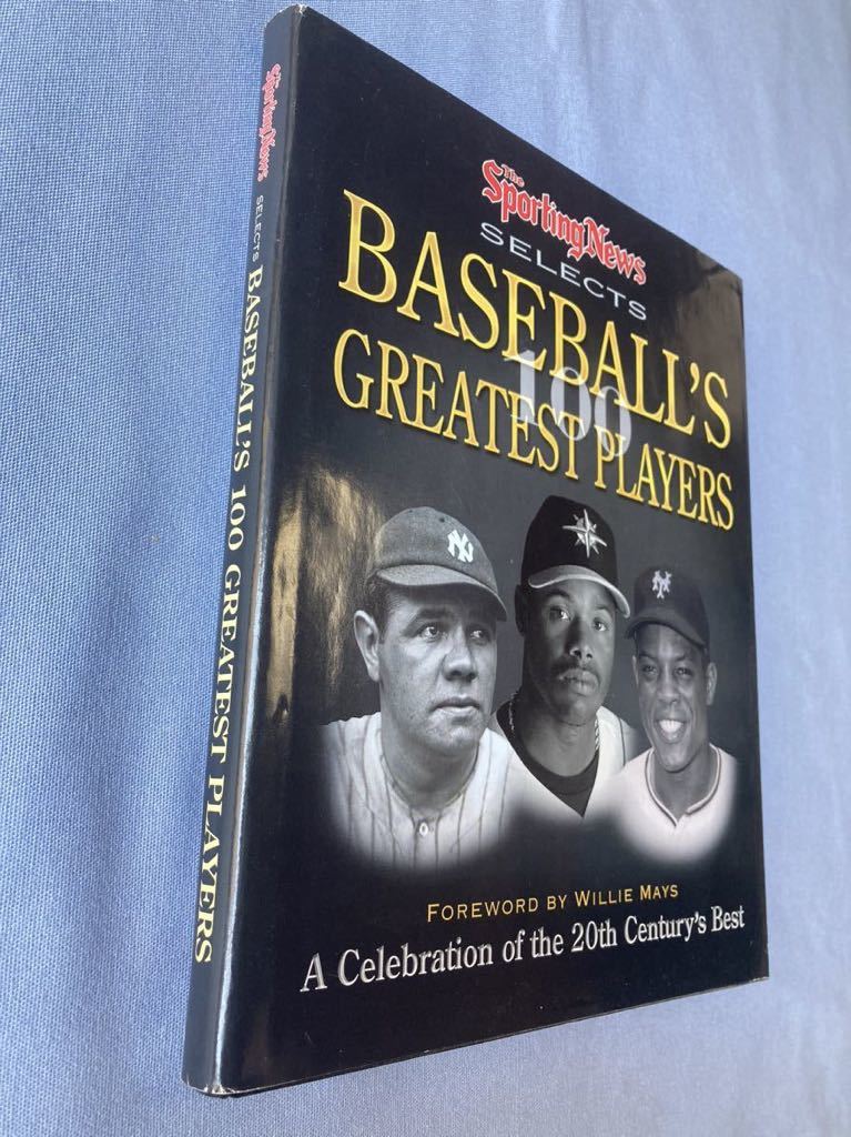 【MLB】598　中古アメリカ野球写真集『BASEBALL’S　GREATEST　PLAYERS』 発行年：1998年 定価：$29.95 ページ数：224