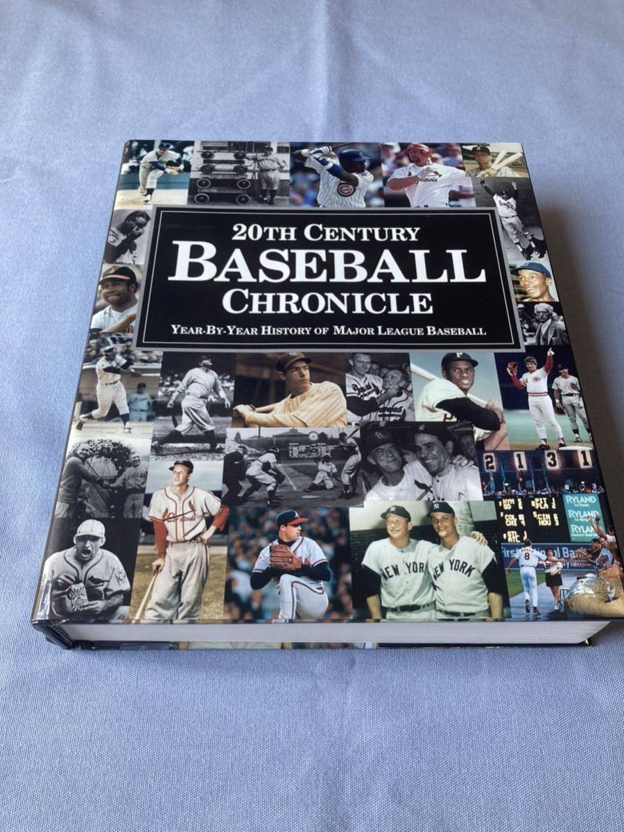 【MLB】597　中古アメリカ野球本『20TH CENTURY BASEBALL CHRONICLE』発行年：1999年　ページ数：640_画像1